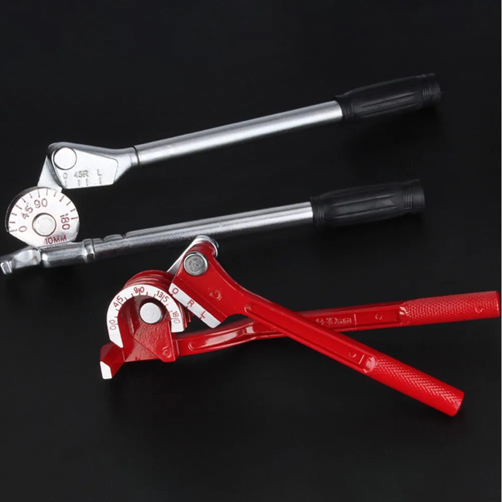 1Pcs Tube Bender Stainless Steel Manual 180 Degree Copper Aluminum Pipe Bending Tool Portable Handheld Plumbing Gas