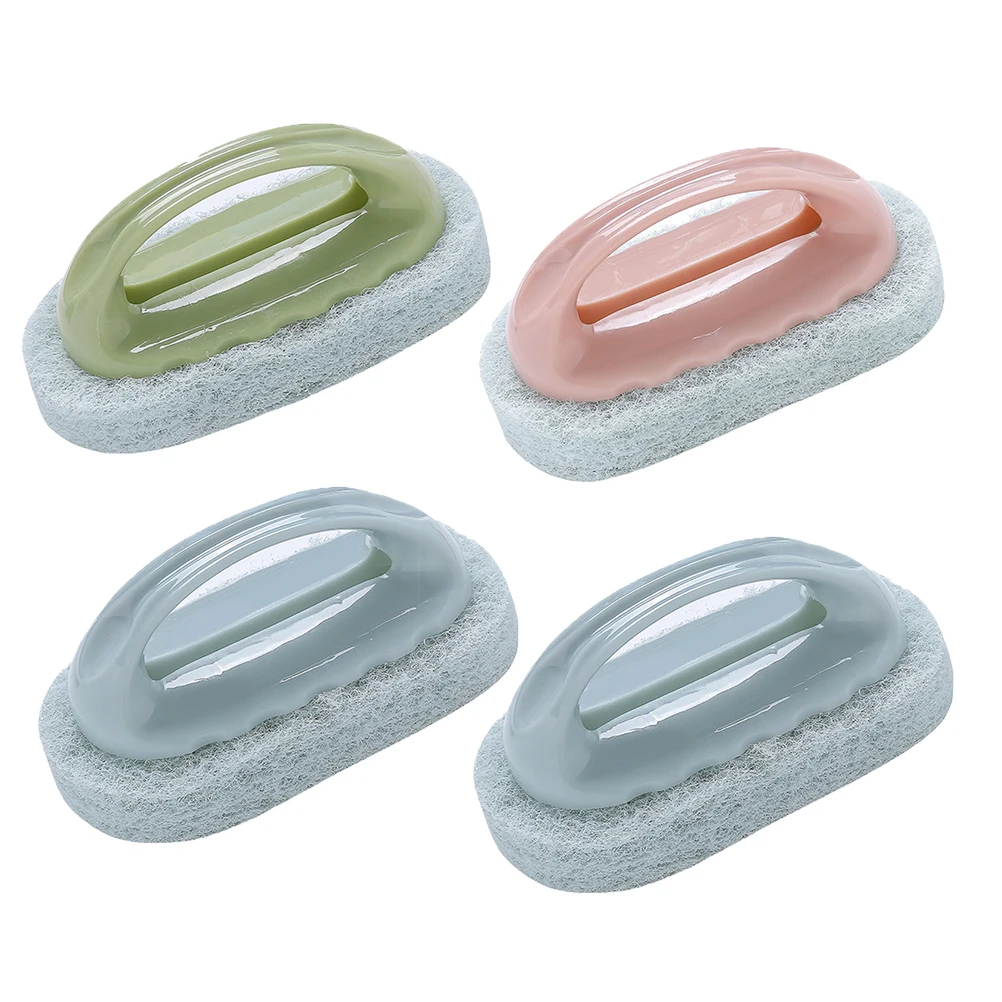 

4 pcs Sponge Kitchen Bathroom Cleaning Bathtub Pool Scrubber Bathtub Scrubber Premium Material Extra Thick