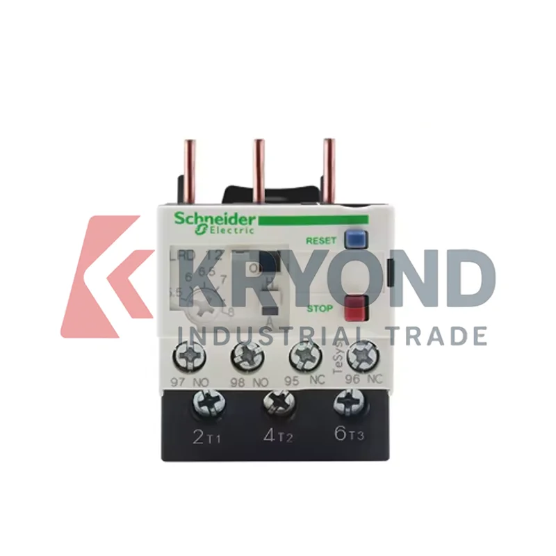 Schneider Thermal Relay for LC1D Contactors Provides Motor Overload Protection Reliable Trip Performance