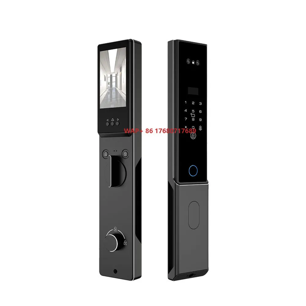 

Fully Automatic Intelligent Door Lock with Palm Vein Face Recognition, Intercom Password Unlockin Graffiti WiFi Fingerprint Lock