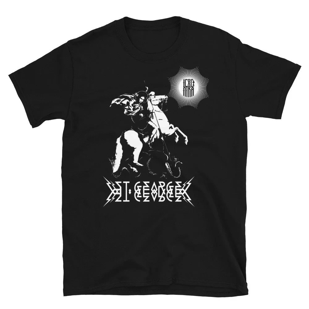 

St. George Orthodox T-Shirt 100% Cotton O-Neck Short Sleeve Summer Casual Mens T-shirt Streetwear