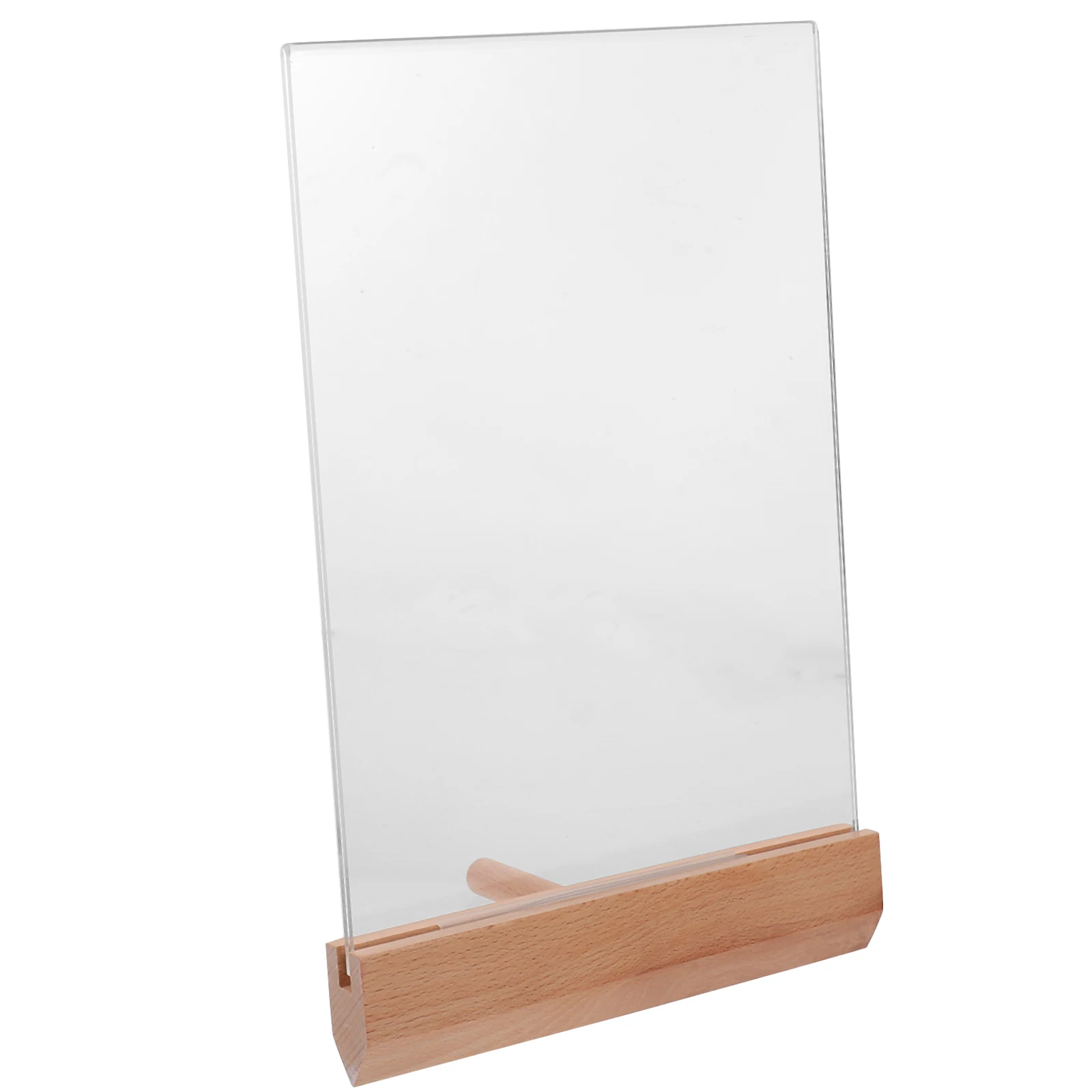 

Acrylic Sign Holder Diploma Display Stand Certificate Tabletop Stand A5 Size Lightweight For Wedding School Office Use