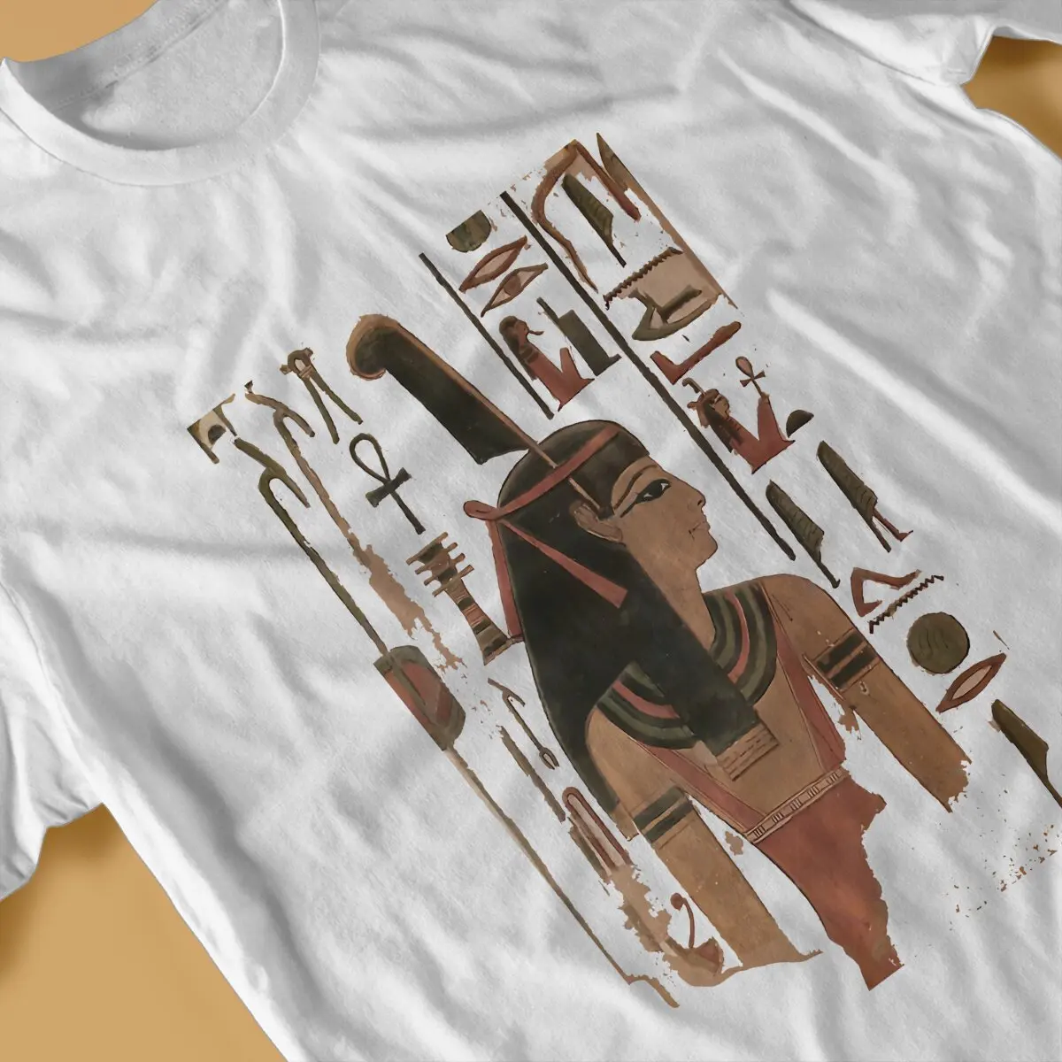 Maat Goddess Classic Special TShirt Egyptian Ancient Egypt Culture Leisure Polyester T Shirt Summer Stuff For Adult