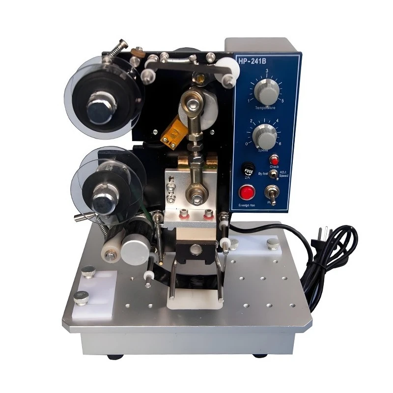 Electric color ribbon coding machine number Labeling machine Steel stamp printing machine