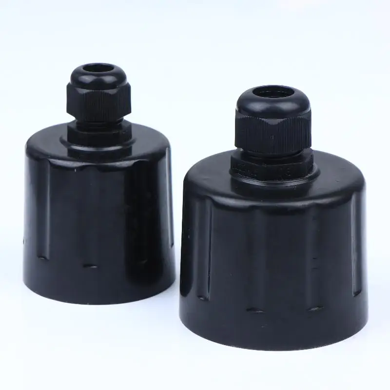 ~Water Heating Element Cap Waterproof Protector Black Cover Bakelite For DN25 DN32 DN40 DN50 Heaters Wire Fix Connector