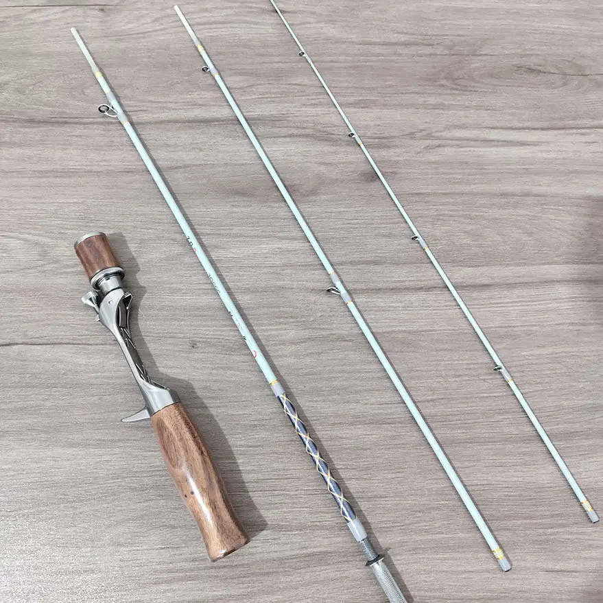 Micro-Sinking Handgrip Handle Drum Reel Dropper Reel Interchangeable Universal Micro Fishing Rod Fiberglass Cast