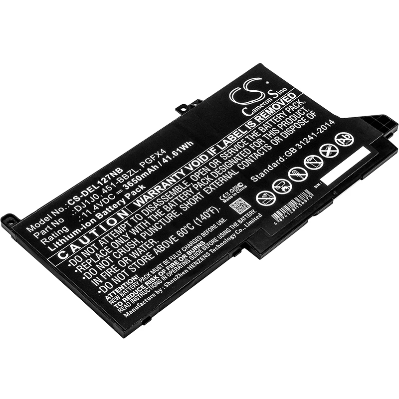 

Сменный аккумулятор для DELL 451-BBZL, Latitude 12 (7280-K8X0T), Latitude 12 (7280-KHY0C), Latitude 12 700, Latitude 12 7000