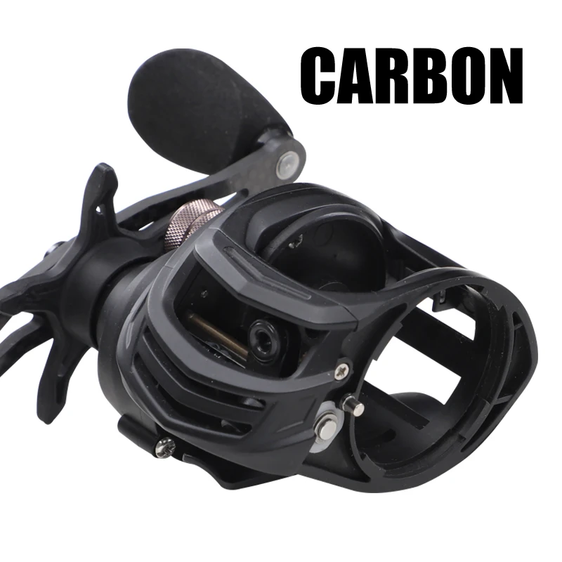 fishingfans-9-1bb-carbon-frame-metal-spool-ultralight-smooth-63-1-casting-reel-wheel-baitcasting-fishing-reel