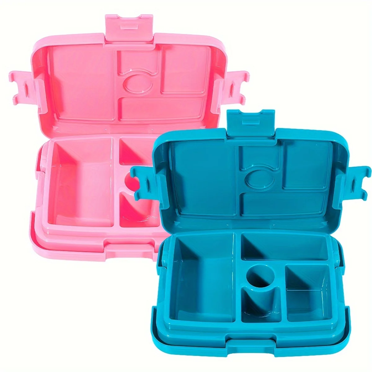 children's lunch box with 5 compartments suitable for adults/children leak proof suitable for microwave/dishwasher/refrigerator