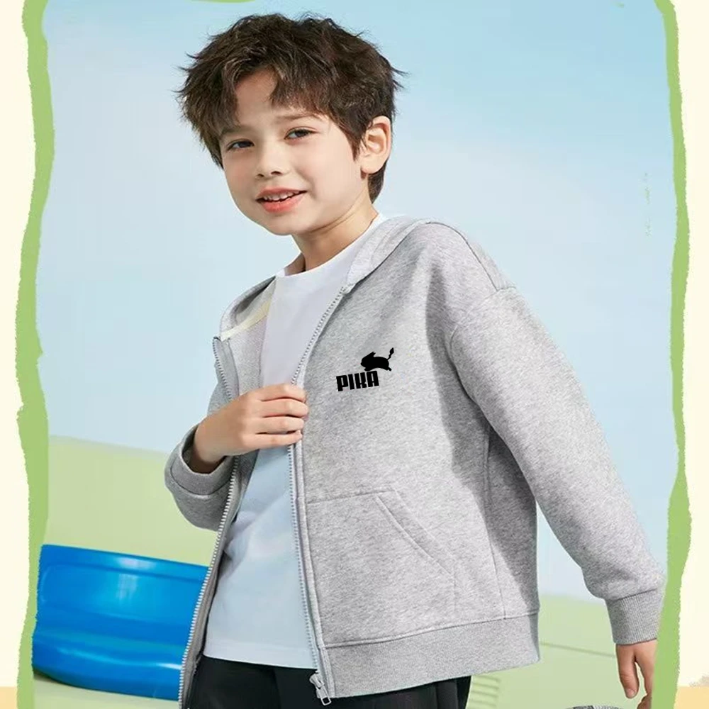 Children Zipper Cardigan Hoodies Print Tops Boy Black Girls Pink Sweatshirt Coat Long Sleeve Casual Fashion Hooded 3 Children Zipper Cardigan Hoodies Print Tops Boy Black Girls Pink Sweatshirt Coat Long Sleeve Casual Fashion Hooded 3