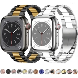 Metal strap For Apple watch Ultra 49mm 10 42mm 46mm 9 8 7 45mm 41mm Stainless steel bracelet band For iWatch 6 5 4 3SE 44mm 40mm