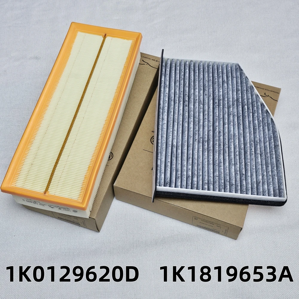 

Air Filter 1K0129620D Cabin Filter 1K0819644 for Audi A3 Q3 2.0 TT SEAT ALTEA OCTAVIA 2 YETI VW CADDY CC GOLF 5 PASSAT B6 B7