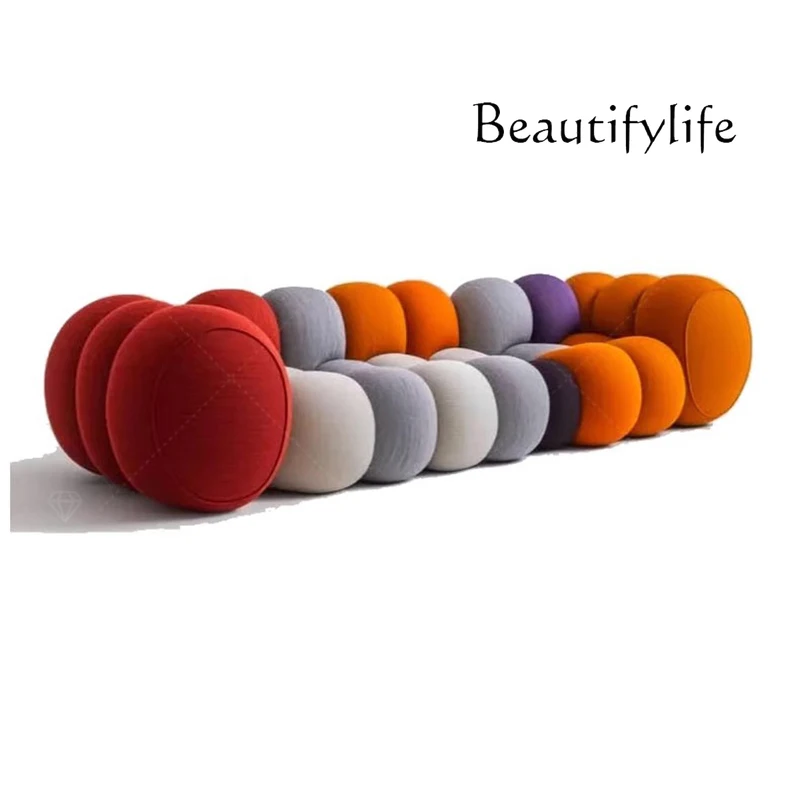 【Hot】couch Nordic Living Room Sofas White Puff Floor Designer 2025 Accent Bubble Couch Salon  Hotel Sofa Wohnzimmer Furnit