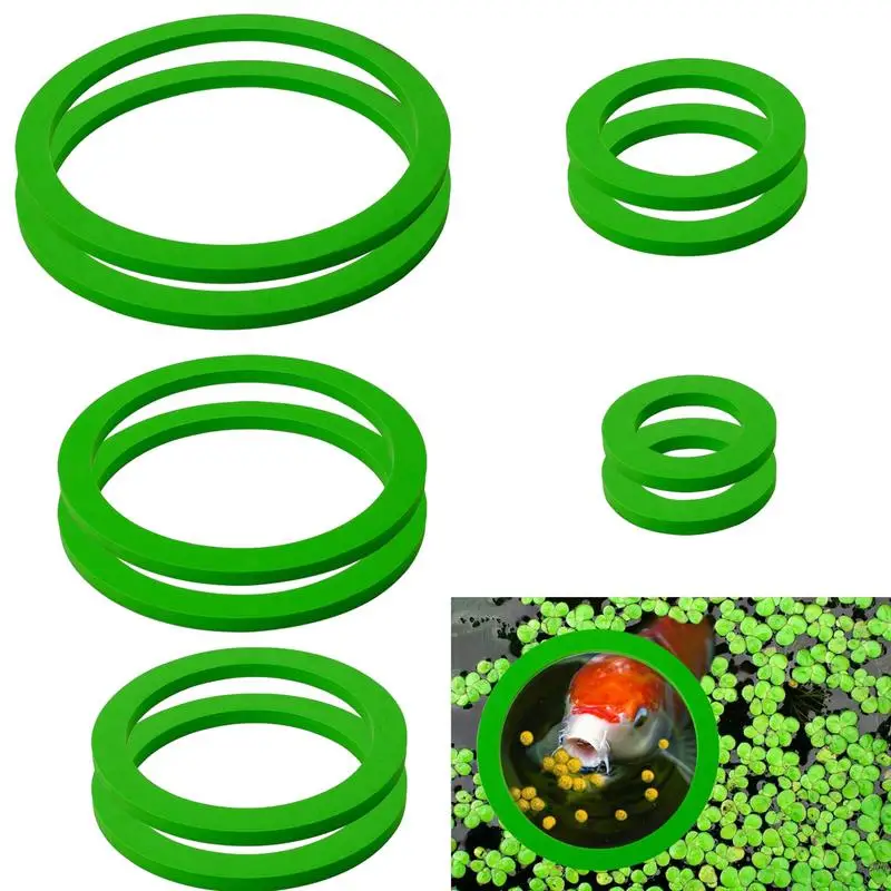 Fish Food Feeding Ring Floating Plant Corral Feeding Ring Floating Plant Ring For Keeping Food Plants In Place Aquarium Supplies