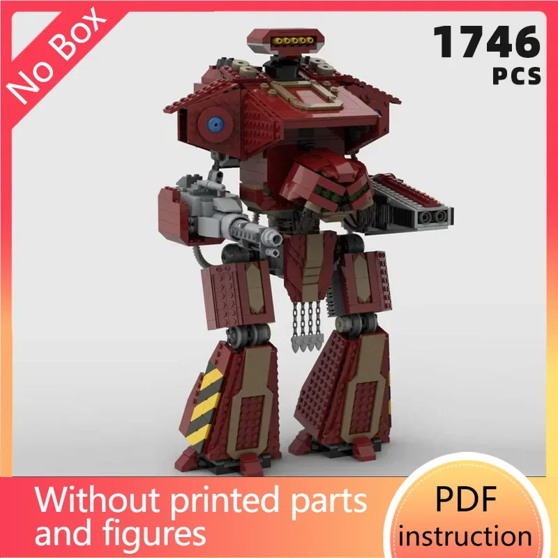 

Популярная модель военной игры Moc, строительные кирпичи, Титан, механизм, технология, блоки, подарки, игрушки, наборы «сделай сам», сборка, Рождество