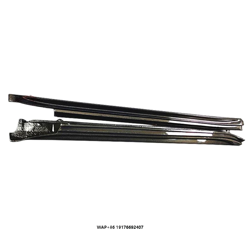 

High quality carbon fiber side skirt Side spoiler for Panamera 971 2017-2019 standard edition body kit