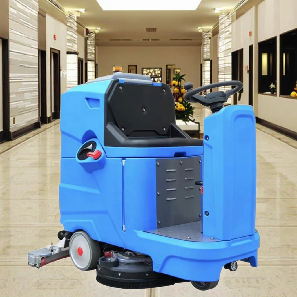 أجهزة تنظيف الأرضيات الصناعية معدات التنظيف الأخرى آلة تنظيف أرضيات البلاط مع مكنسة كهربائية