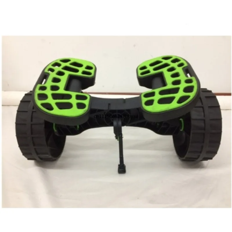 Foldable Heavy‑Duty Beach Utility Cart, Portable Outdoor Transport Trolley for Kayak and Canoe Trailer