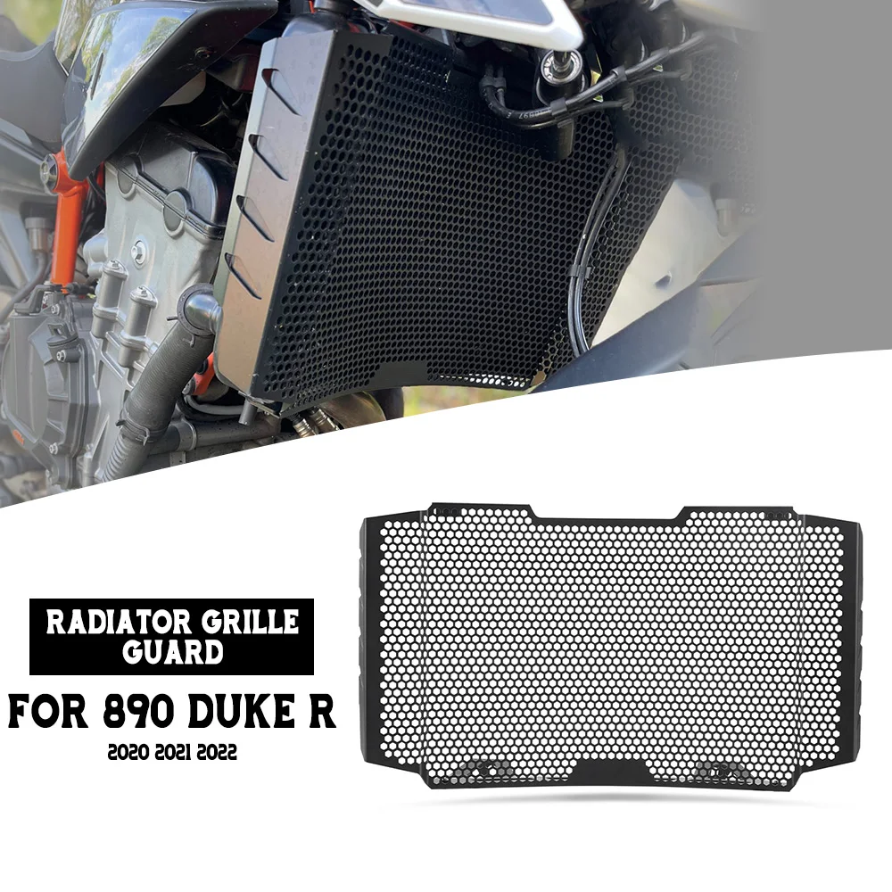 

Aluminium Radiator Grille Guard Cover Water Oil Cooler Protector FOR 890 Duke R 2020 2021 2022 Motorcycle Accessories 890 DUKE