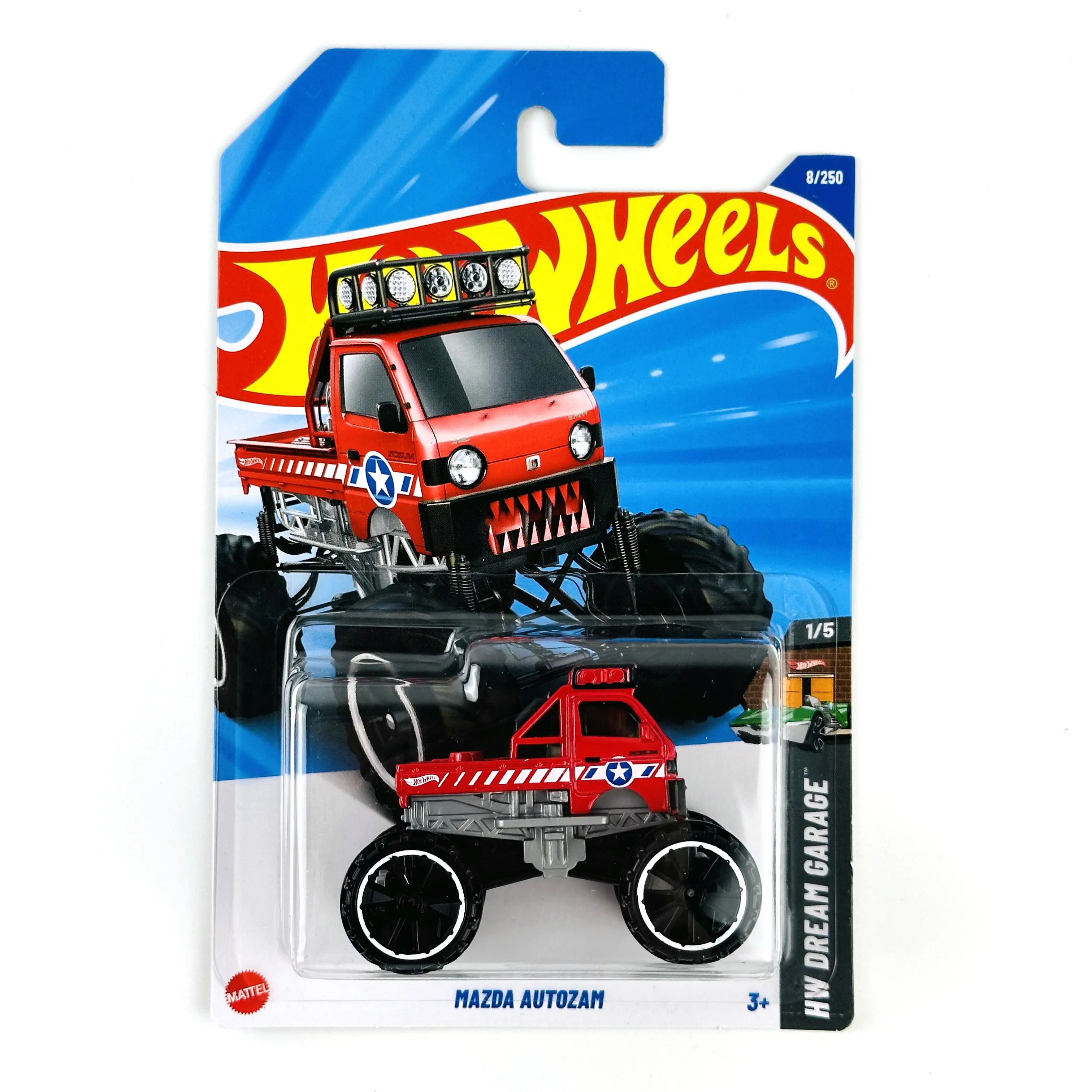 

2025-8 Hot Wheels Cars 2025A MAZDA AUTOZAM 1/64 Металлическая литая модель игрушечного транспортного средства