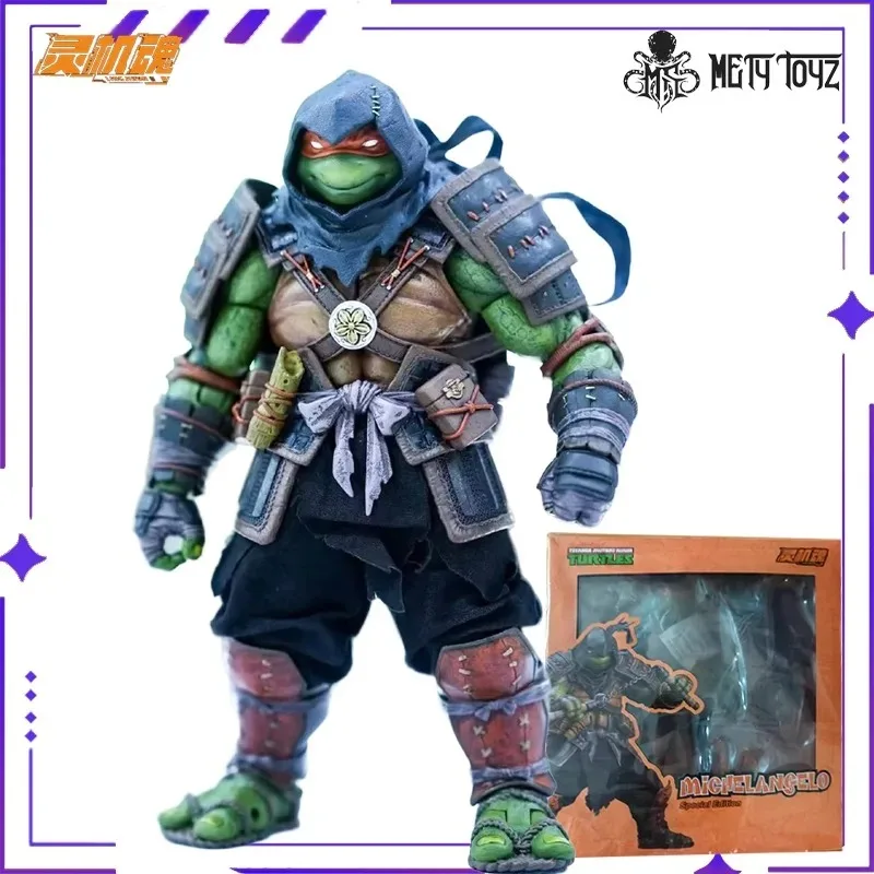 Oryginalny, dostępny od ręki model figurki z anime Wojowników Mamy Węgorza Raphael Leonardo, zabawka, prezent, kolekcja.