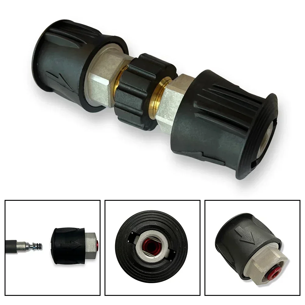 M22 Adapter 14mm Female Thread High-Pressure Cleaning Machine Quick Connection Connector Release Device Fitting Pipe Connector