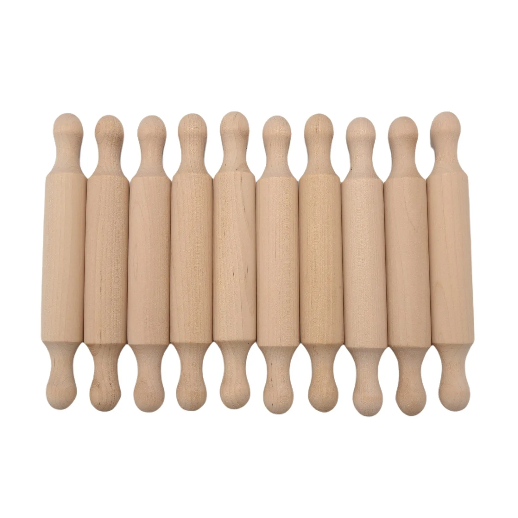 

Wooden Mini Rolling Pin 6 Inches Long Kitchen Baking Rolling Pin Small Wood Dough Roller for Children Fondant Pasta