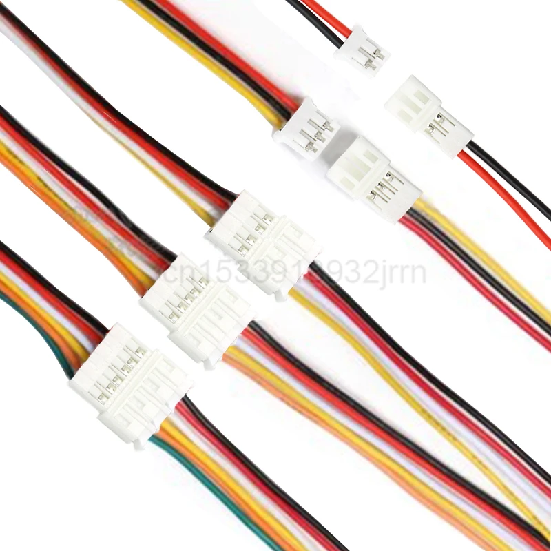 PH2.0mm Pitch Aerial Docking Male Female Wire Connector 2/3/4/5/6 Pin Plug With Terminal Extension Cable Socket