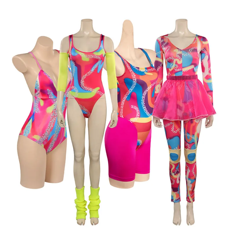 Disfraz de Margot para mujer y niña, mono de moda, ropa deportiva de verano, disfraz de fiesta de Carnaval y Halloween, traje de playa