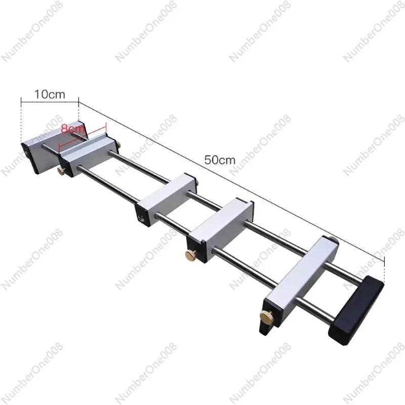 Kitchen Sink Whetstone Base Waterstone Holder Grinding Stone Shelf For 450-80mm Frame Length Adjustable Aluminum Alloy Slider