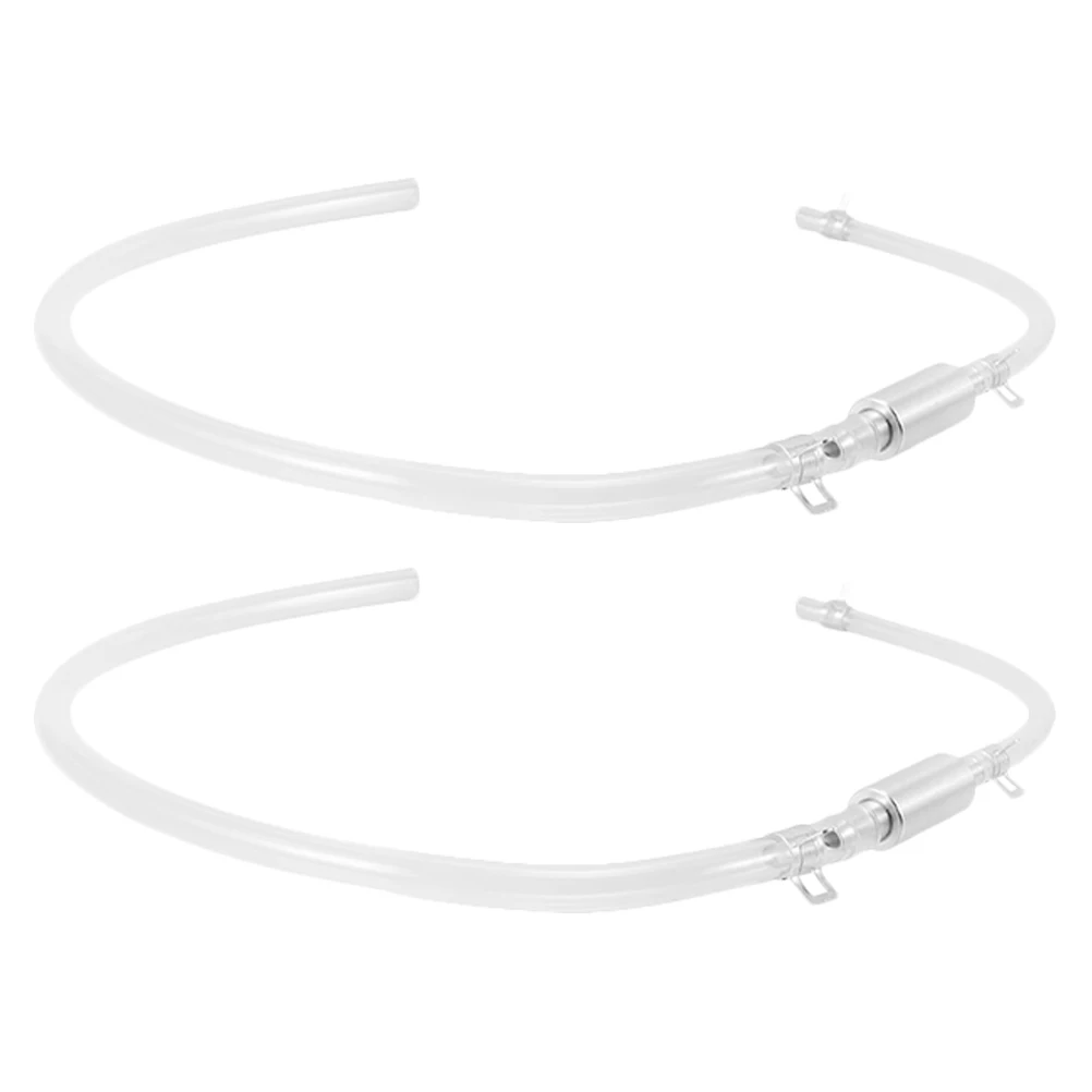 

2pcs Motorcycle Hydraulic Brake Bleeder Hose Way Check Valve Fuel Line Maintenance Tool For Clutch System Engine