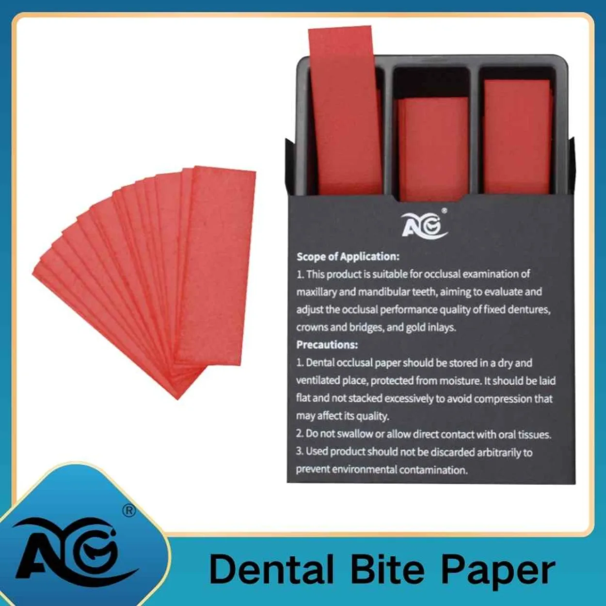 

Стоматологическая бумага для оттисков AG, 300 листов, одноразовая, синяя/красная, двусторонняя, для стоматологов, для ухода за полостью рта, отбеливания зубов, стоматологический материал