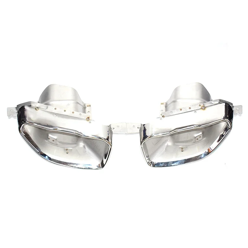 For DEX Exhaust Tips for 2019-2024 3 Series G20 G21 M340i Square Mouth Stainless Steel  Exhaust Pipes Muffler  Nozzle
