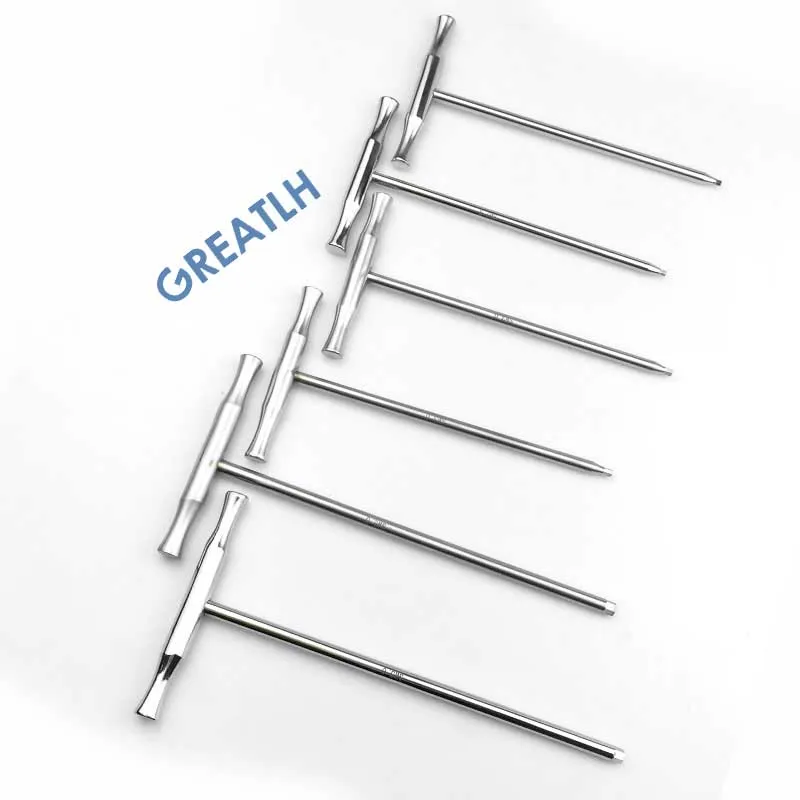 Stainless Steel Veterinary T Handle Bone Screw Driver Hex Screwdriver Instruments Orthopedics