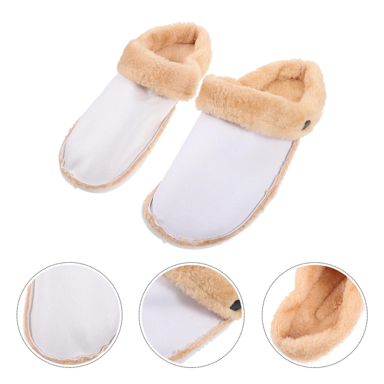 Fleece Lining Warm Shoe Inserts Liners Hole for Adult Fluffy Detachable Fuzzy Boots Men