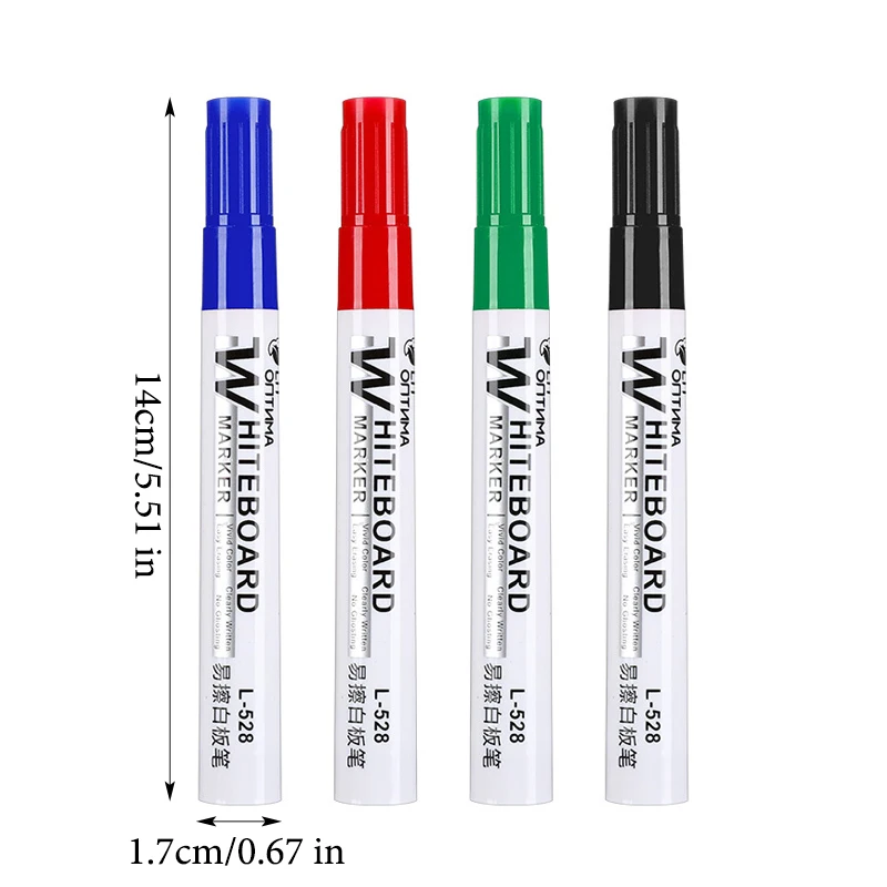 Imagem -06 - Marcador Apagável Whiteboard Tinta Grande Capacidade Caneta Apagável Fácil Ensino Conferência Escritório Papelaria Varas Cores 2.0 mm Nib