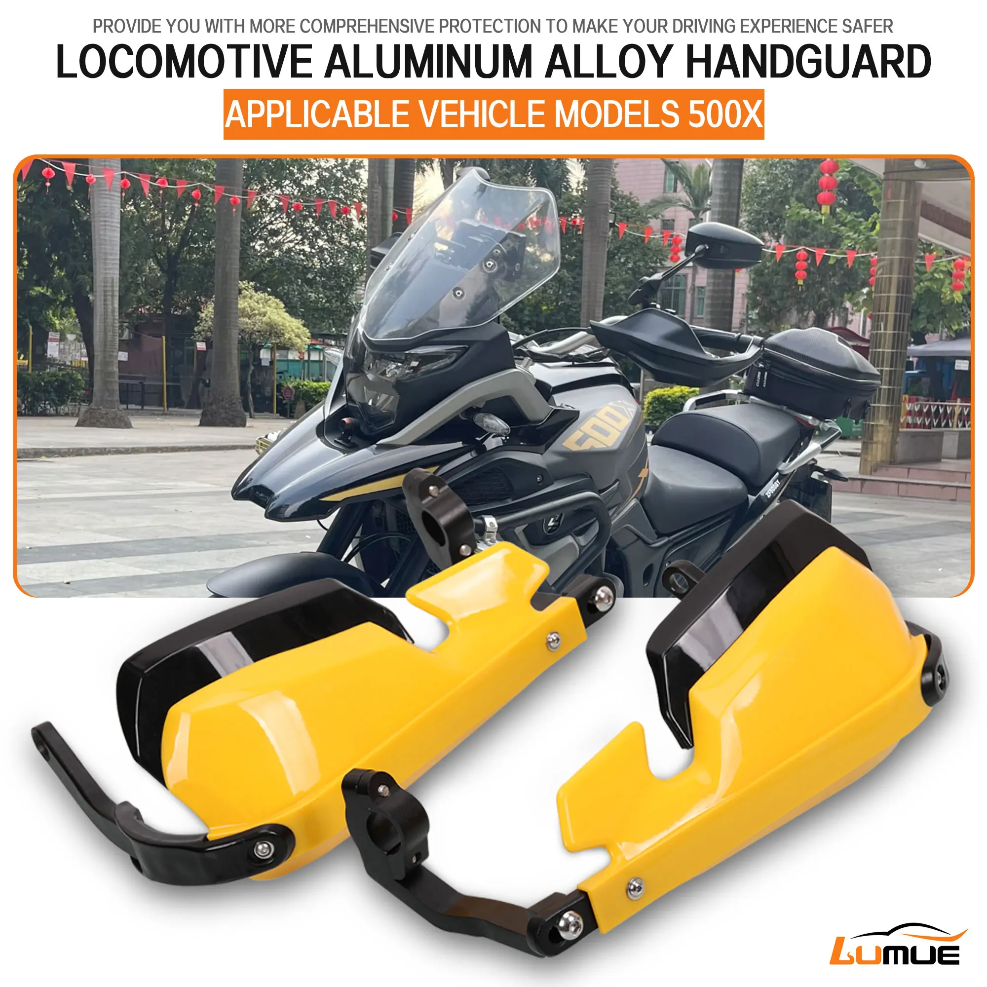 

Fit For Motorcycle KOVE500X HandGuards Handlebar Protector new aluminum alloy Handguard Shield For KOVE 500X 500X Hand guards Sh