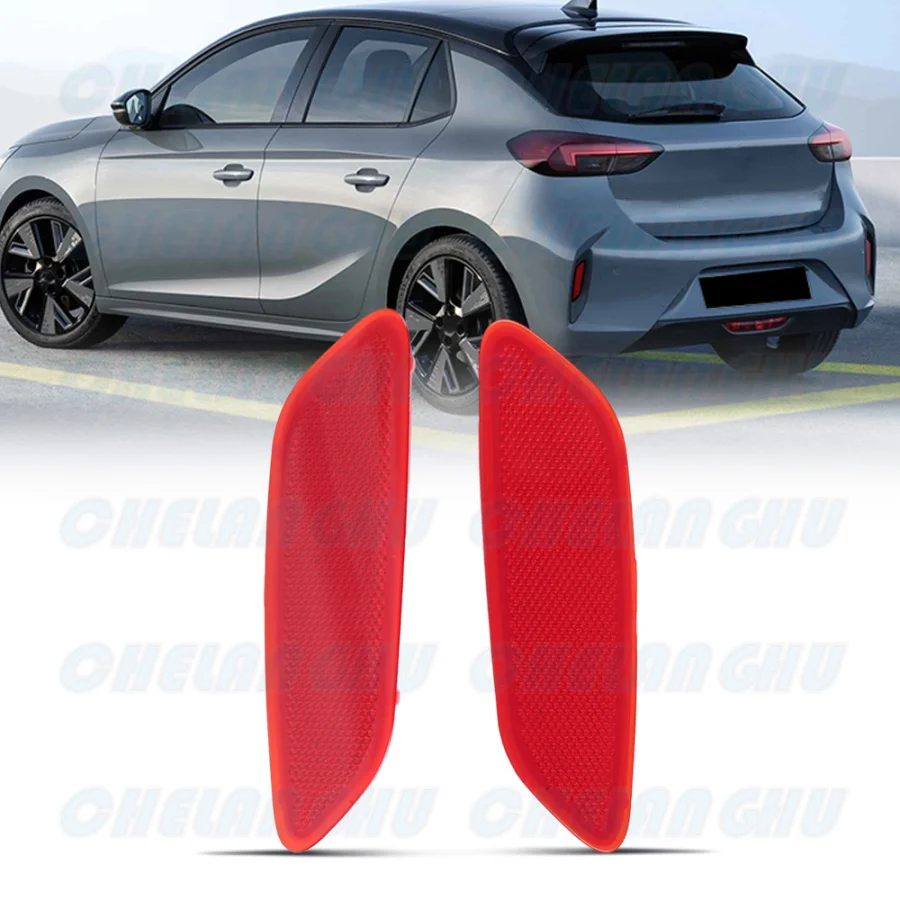 

For Vauxhall/Opel CORSA F 2019 2020 2021 2022 2023 2024 Rear Bumper Reflector Car accessories 9829303780 9829303880