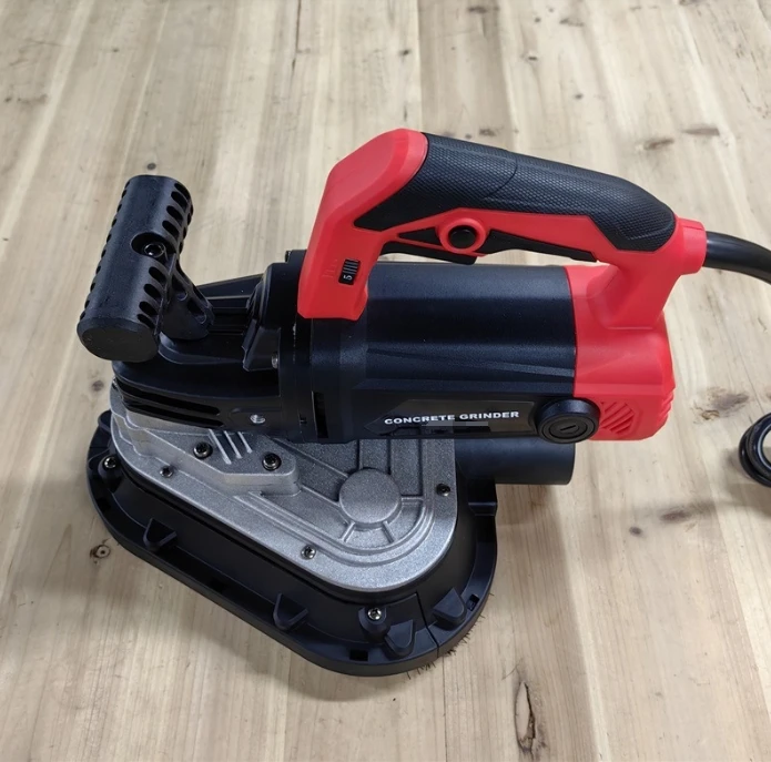 Portable Industrial Grade Three Head Grinder Removal Tool High Efficiency Diamond Cup Wheel Grinding Disc Brushless Motor