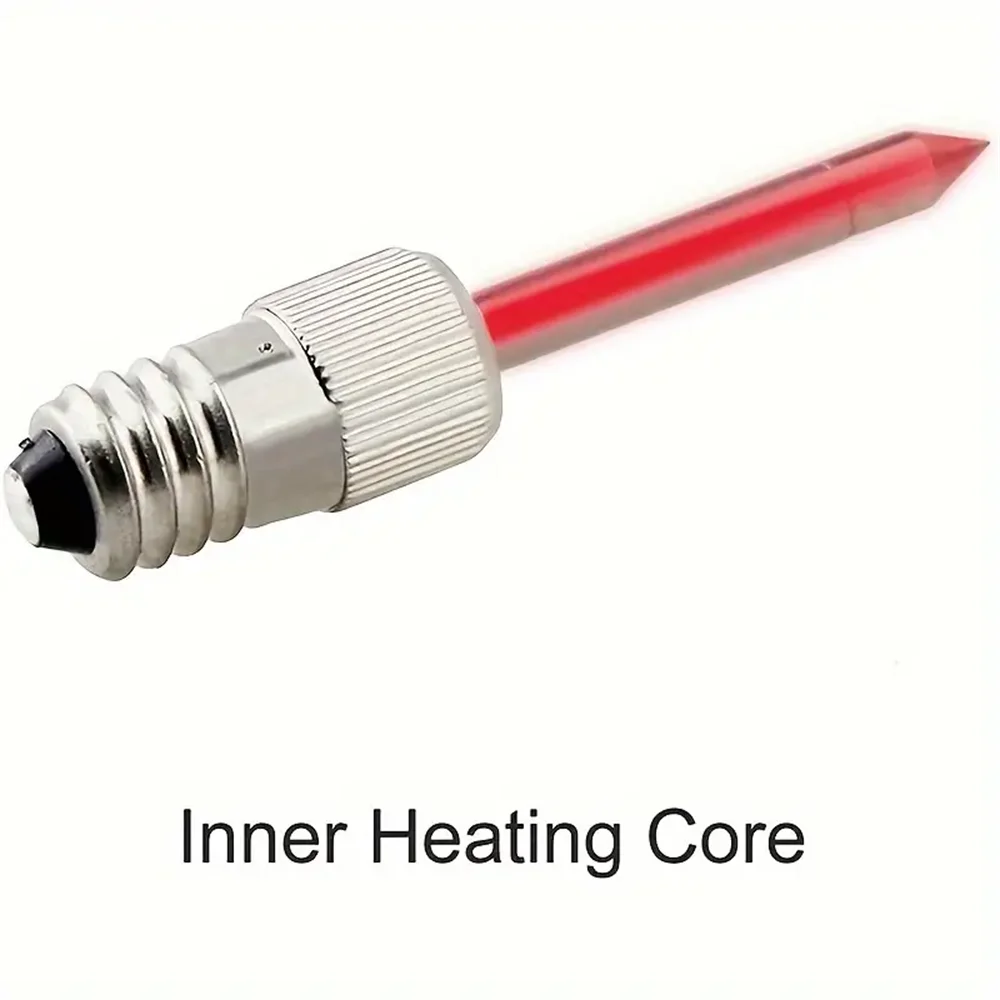 1pc E10 Interface Soldering Iron Tips USB Soldering Iron Head Replacement Soldering Iron Tips Welding Head for Welding Outdoor