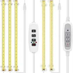 Lámpara de plantas a drag eight led, tira de luz dura de espectro completo, 40cm, atenuación de sincronización, lámpara de crecimiento carnoso para guardería interior