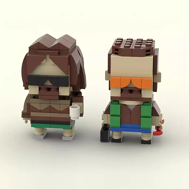 ตัวต่อ MOC Movie Creative Brickheadz Classic Lebowski Walt แบบคลาสสิก ของเล่นตัวต่อแบบแอคชั่นฟิกเกอร์ ของเล่นตัวต่อสำหรับเด็ก เป็นของขวัญ