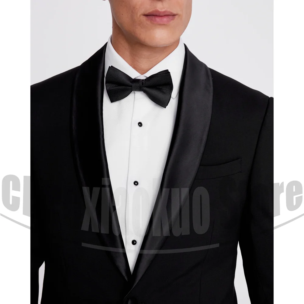 Setelan Pria Hitam 2 Potong Mo - Men Formal Wear 2025 ulasan dan harga