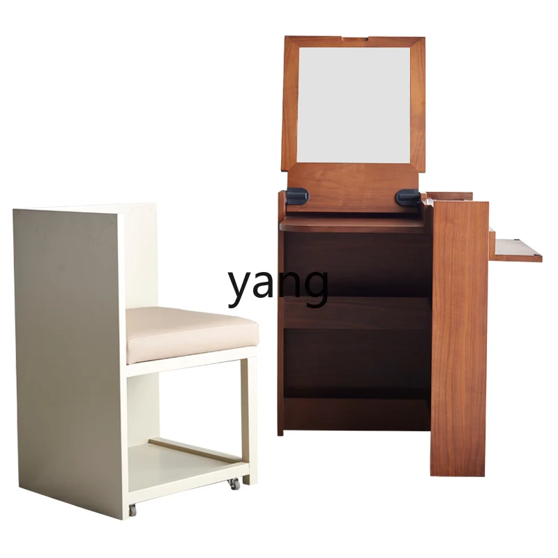

Lmm light luxury dresser storage cabinet integrated modern simple bedroom flip makeup table