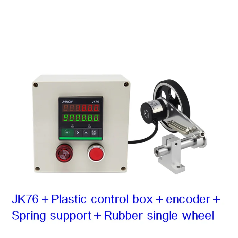 Medidor de rolo de código digital eletrônico JK76 com codificador para contador de comprimento de cabo