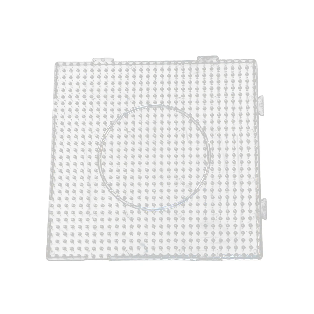 

Large Clear Interlocking Square Pegboard for Kids Beads DIY Craft Hand Therapy Fine Motor Skills Counting Sorting Educational