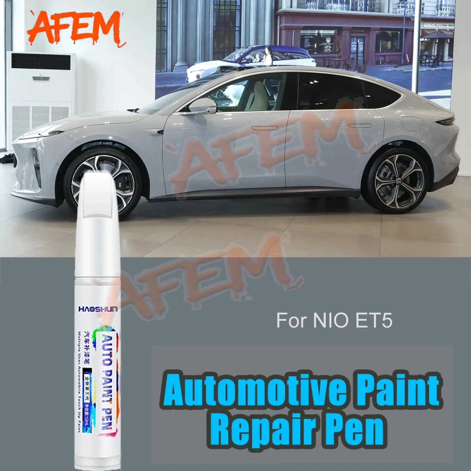 For NIO ET5 Car Paint Surface Repair Paint Pen To Increase Gloss Varnish Scratch Removal Repair Tool White Aurora Green
