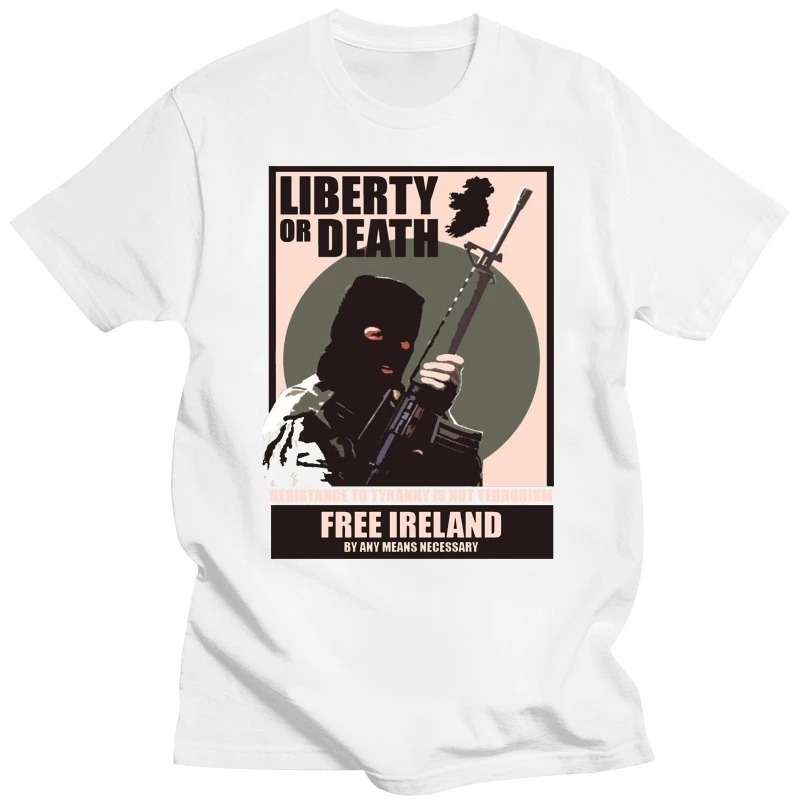 IRA Liberty or Death Premium t-Shirt DMN2 Black