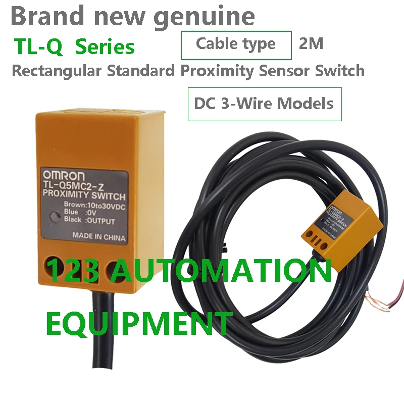 Authentic New Omron TL-Q5MB1-Z TL-Q5MB2-Z TL-Q5MC1-Z TL-Q5MC2-Z Flat Inductive Proximity Sensor Switch