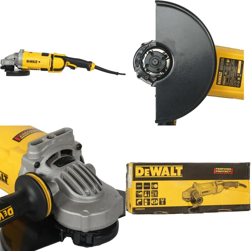 

Heavy-Duty 2600W 230mm Angle Grinder 220V Indian Plug for Industrial Use